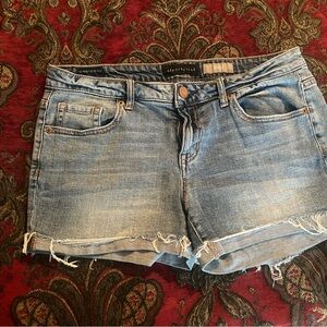 Aeropostale Women's Blue Denim Shorts